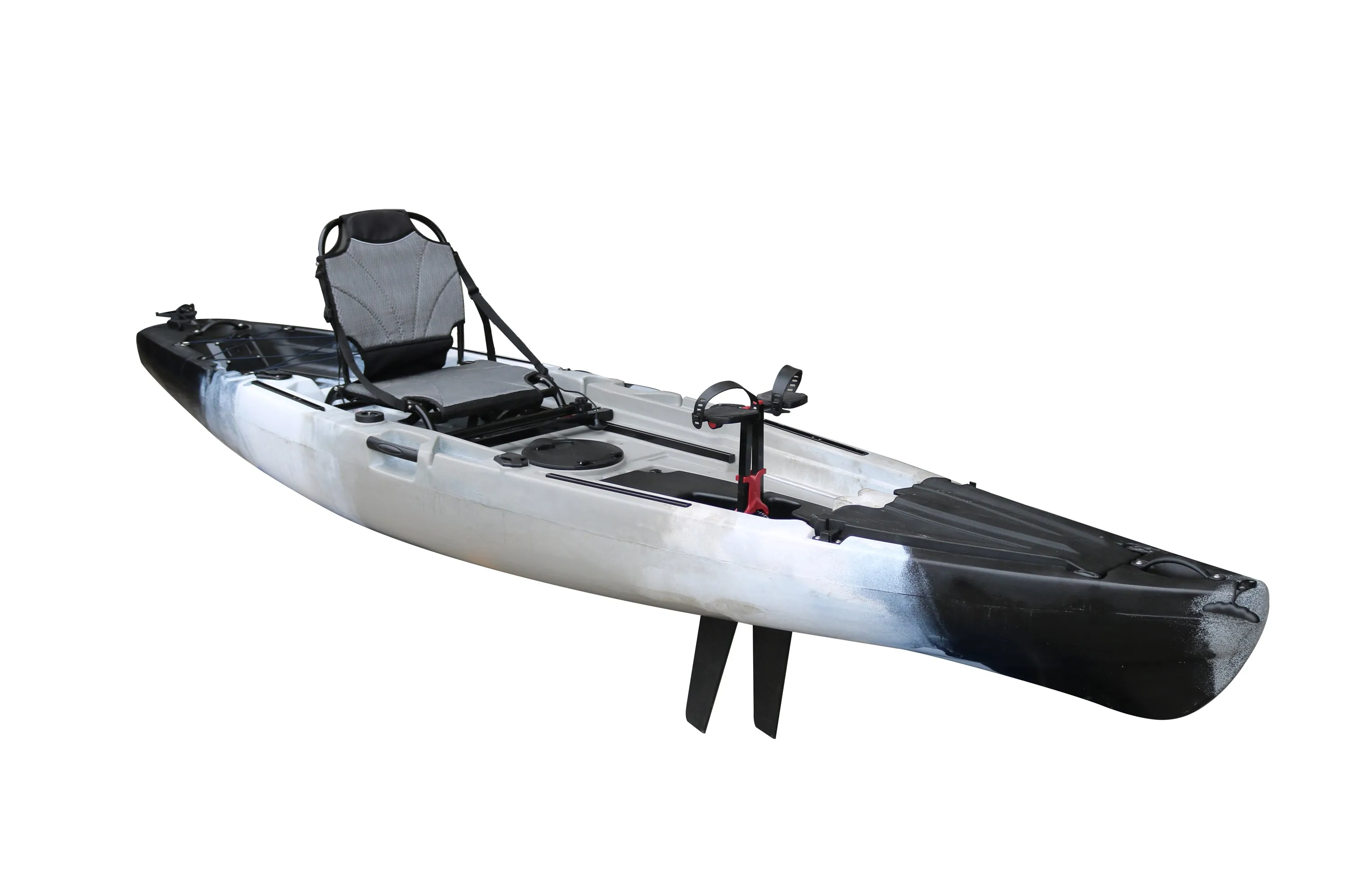 12' Ranger Fin Drive Angler Kayak | 550lbs capacity, fin drive | piscator kayac