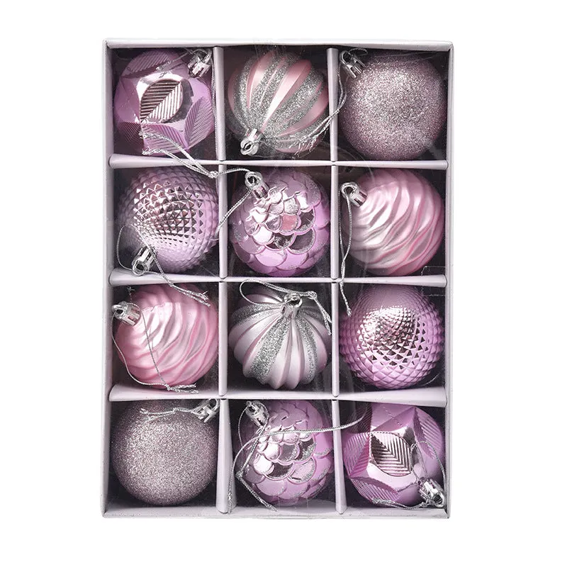 6cm Christmas Balls – 12pc Set in Gift Box