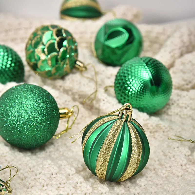 6cm Christmas Balls – 12pc Set in Gift Box