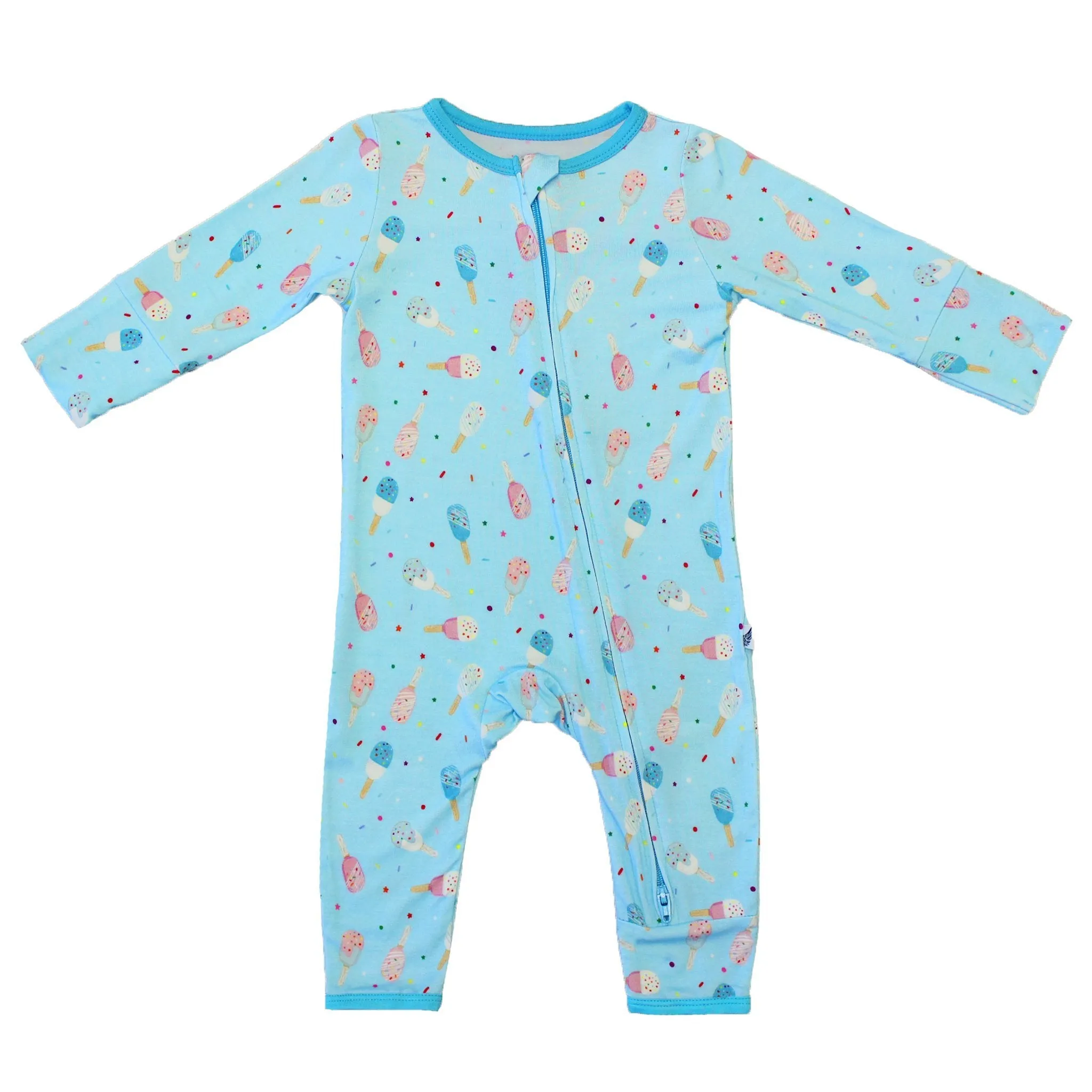 Aqua Popsicles Coverall (0-3T)