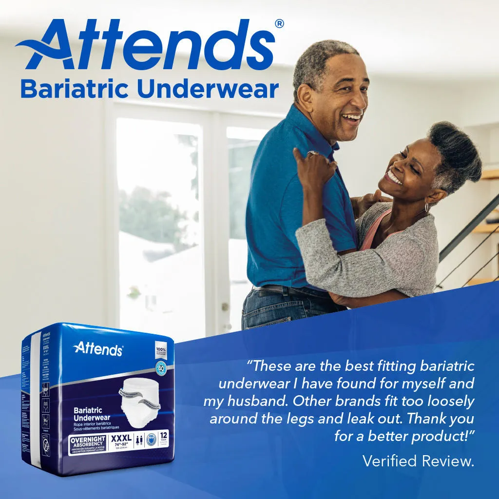 Attends Bariatric Protective Underwear, 3XL