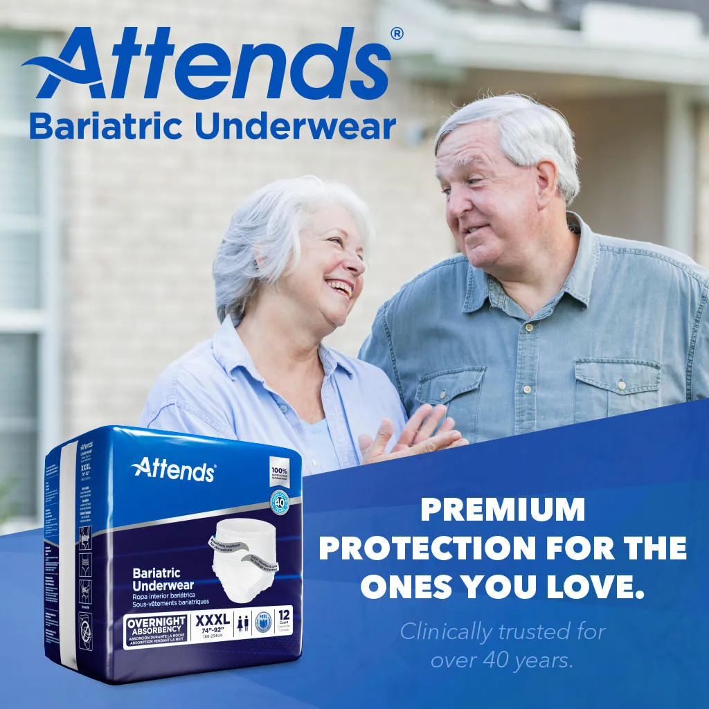 Attends Bariatric Protective Underwear, 3XL