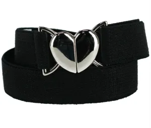 Belt - Heart Clasp Elastic