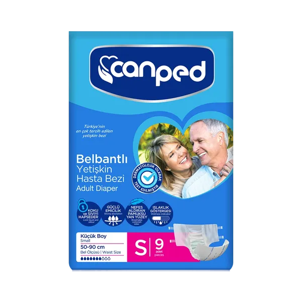 Canped Adult Diapers Small 10pcs