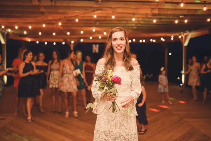 Colorful, Textural Wildflower Wedding