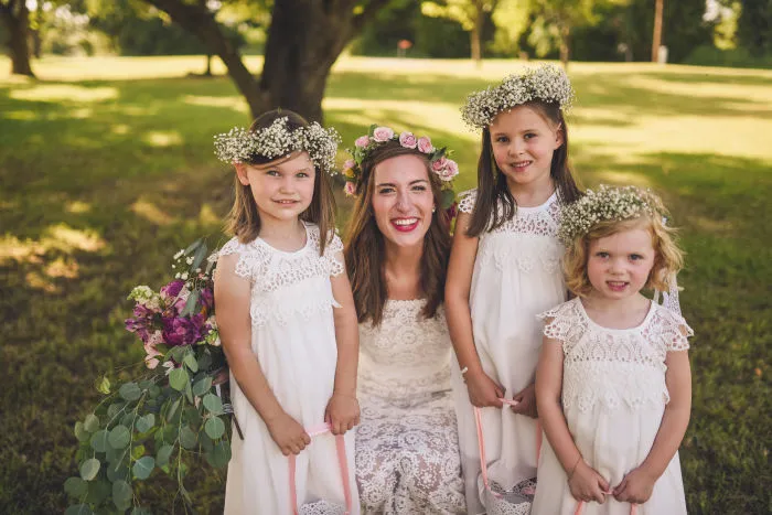 Colorful, Textural Wildflower Wedding