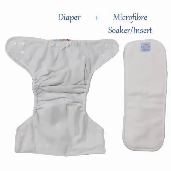 Combo of 5 Reusable Diapers - Option 7