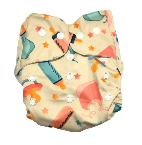 Combo of 5 Reusable Diapers - Option 7