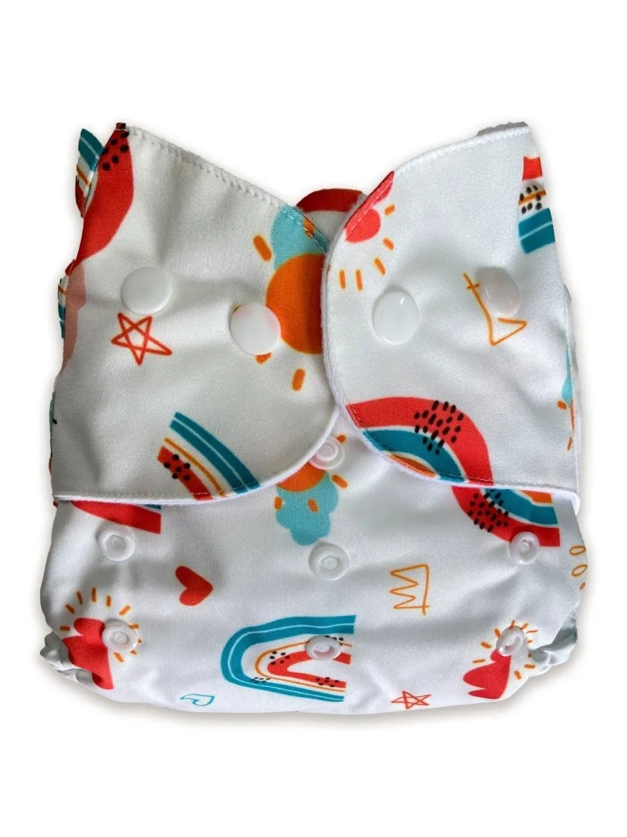 Combo of 5 Reusable Diapers - Option 7