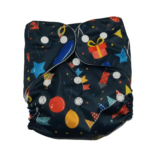 Combo of 5 Reusable Diapers - Option 9