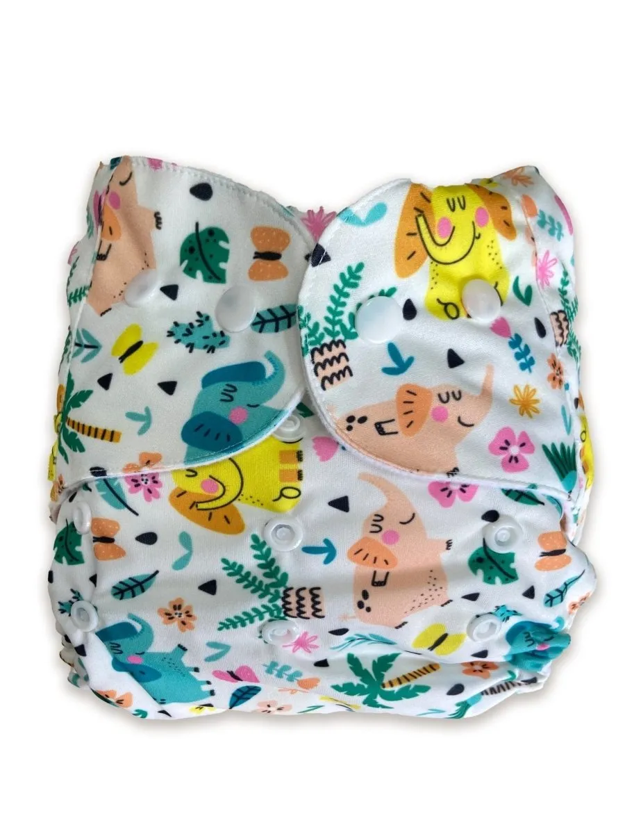 Combo of 5 Reusable Diapers - Option A