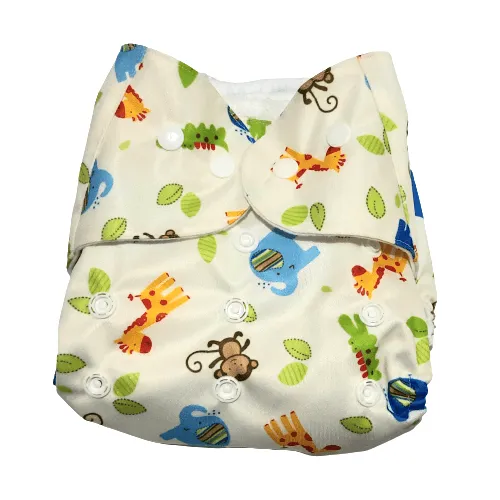 Combo of 5 Reusable Diapers - Option K