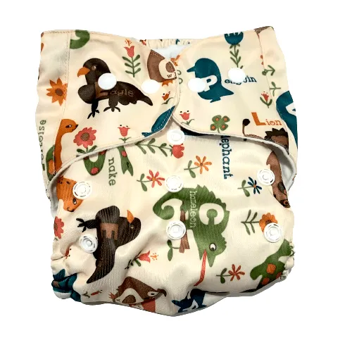 Combo of 5 Reusable Diapers - Option M