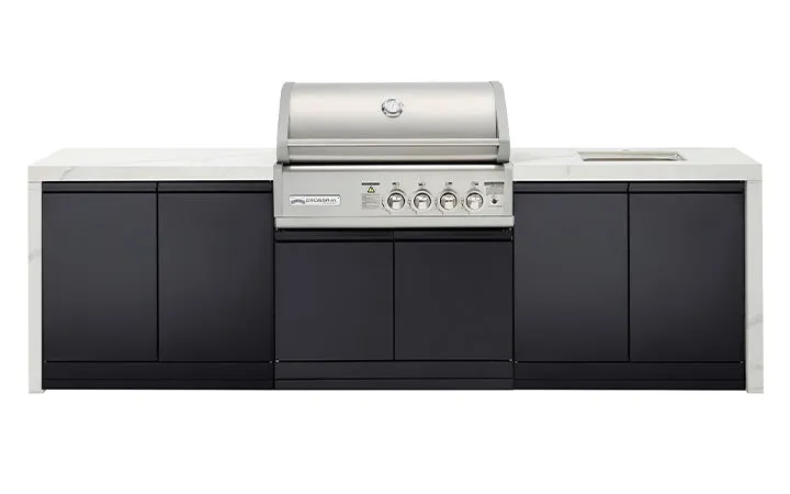 Crossray TC4KP-12 BBQ & Cabinet with Sink