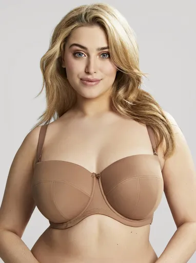 Dana-9670 Strapless Bra - Caramel