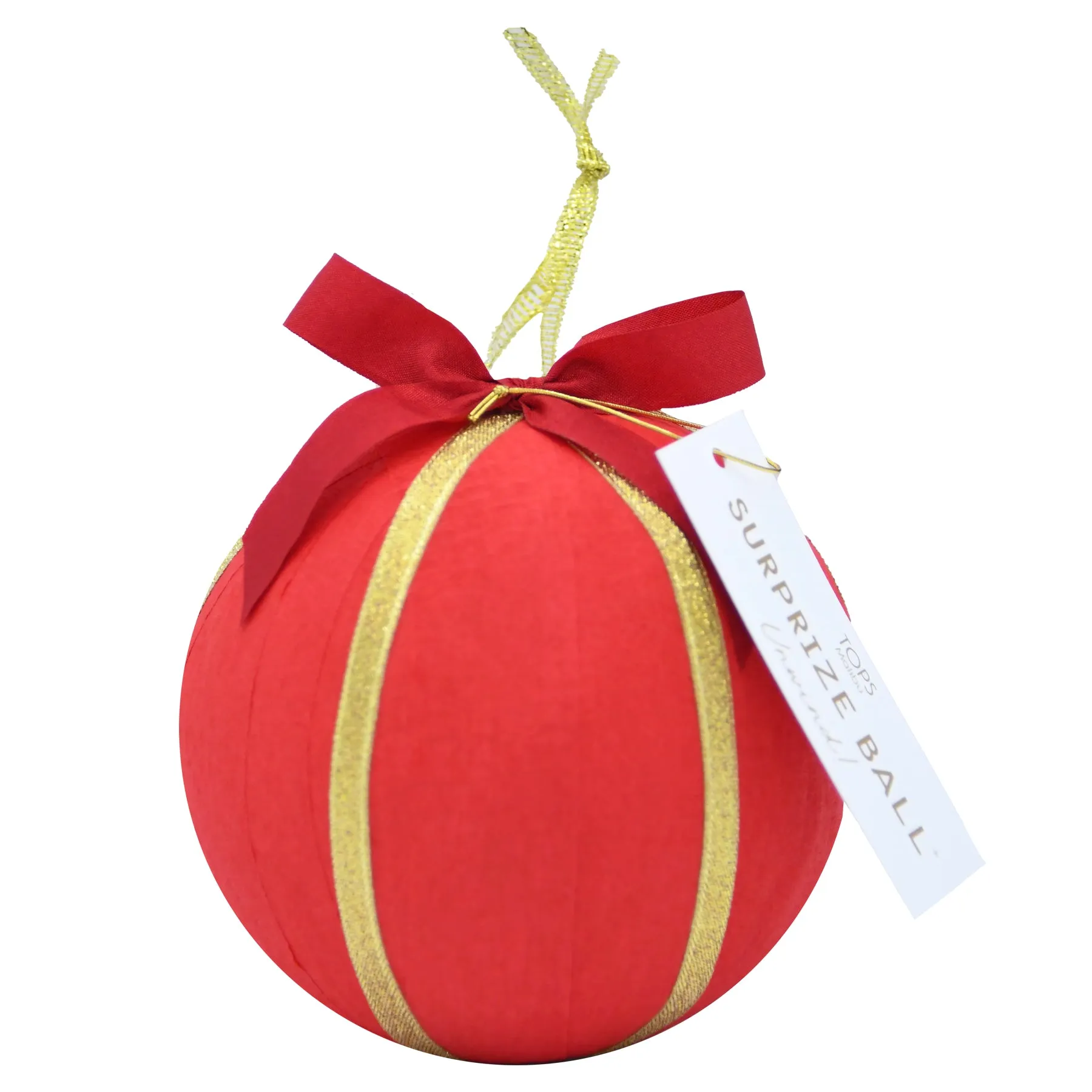 Deluxe Surprise Ball Holiday Ornament