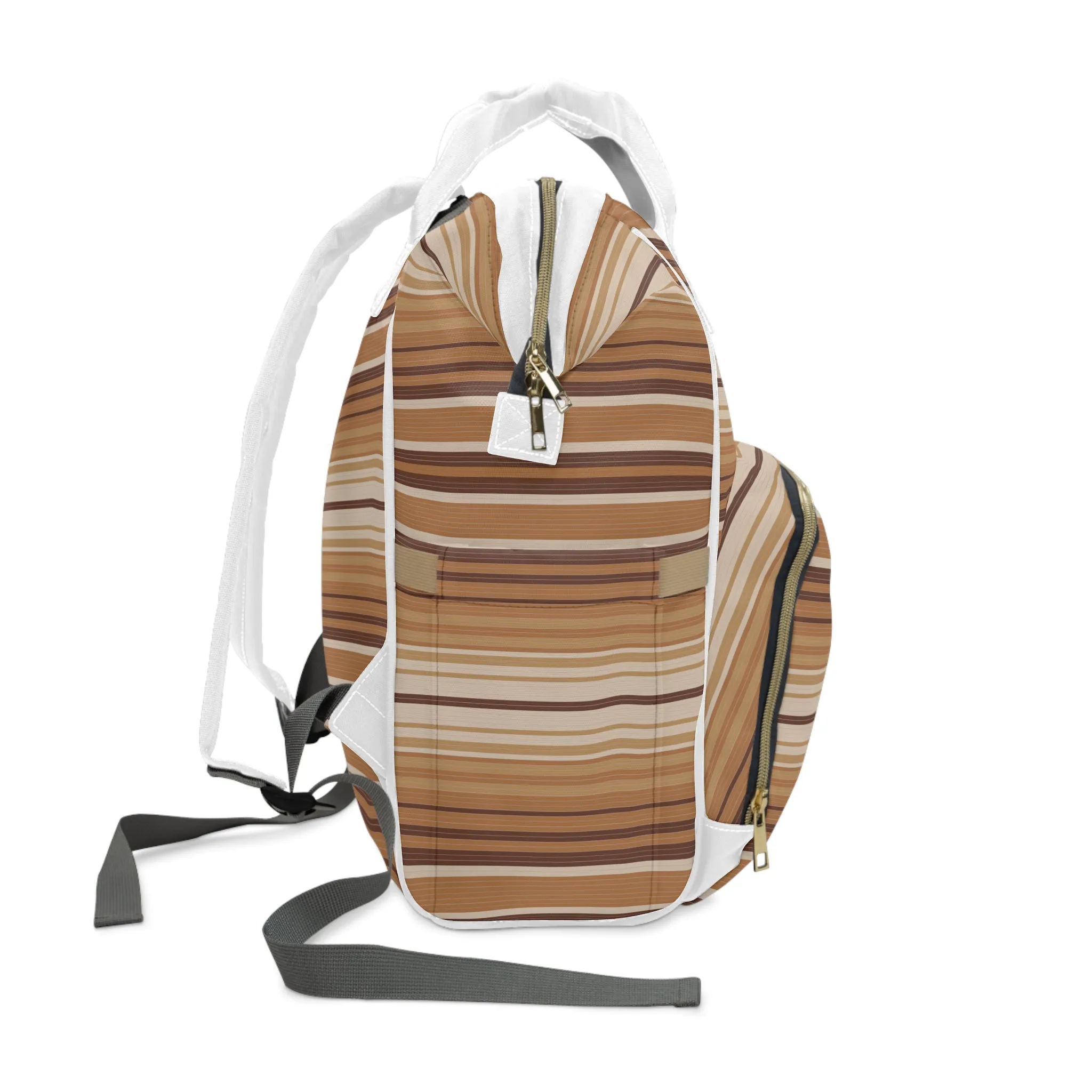 Diaper Backpack Striped Southwestern Bag Multifunctional Backpack for Moms to Be Diaper Bag