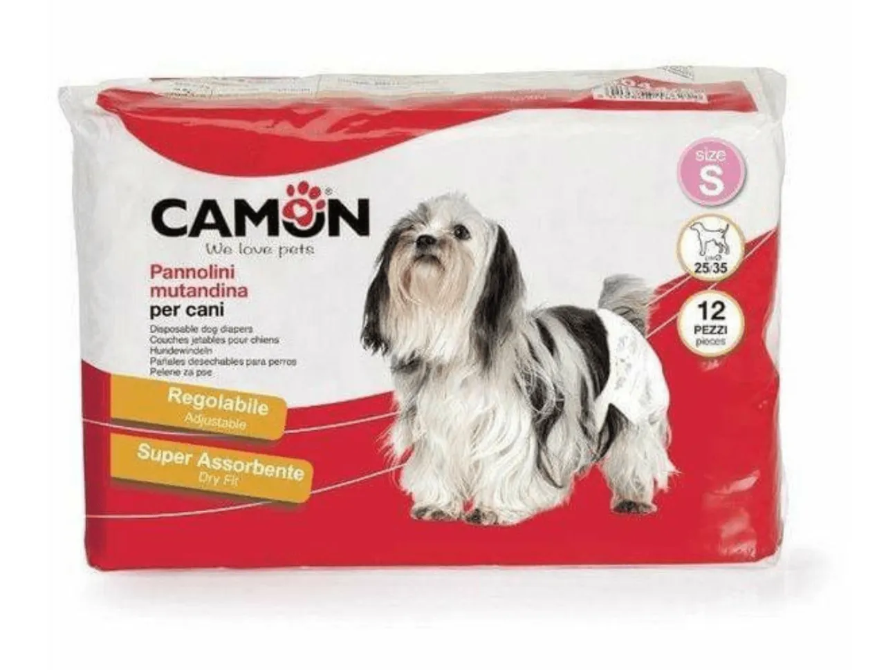 Disp.Dog Diapers*Size: 1*(12p)