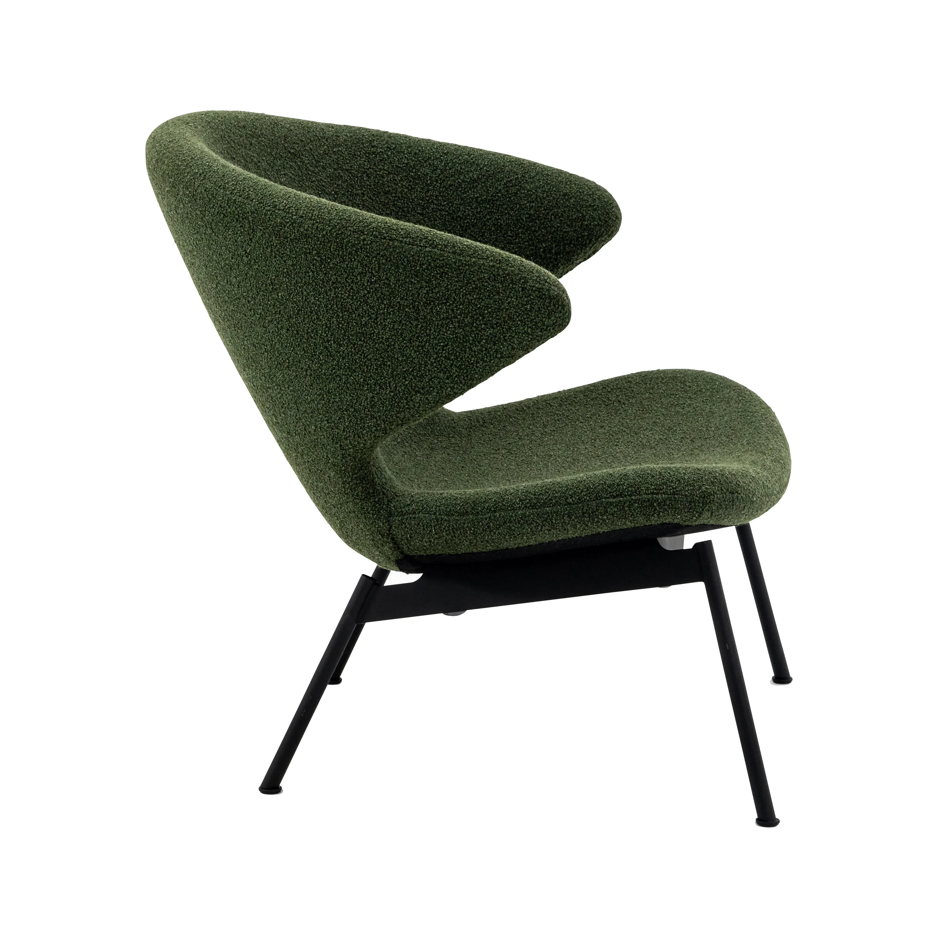 Ella Lounge Chair with Tubular Legs