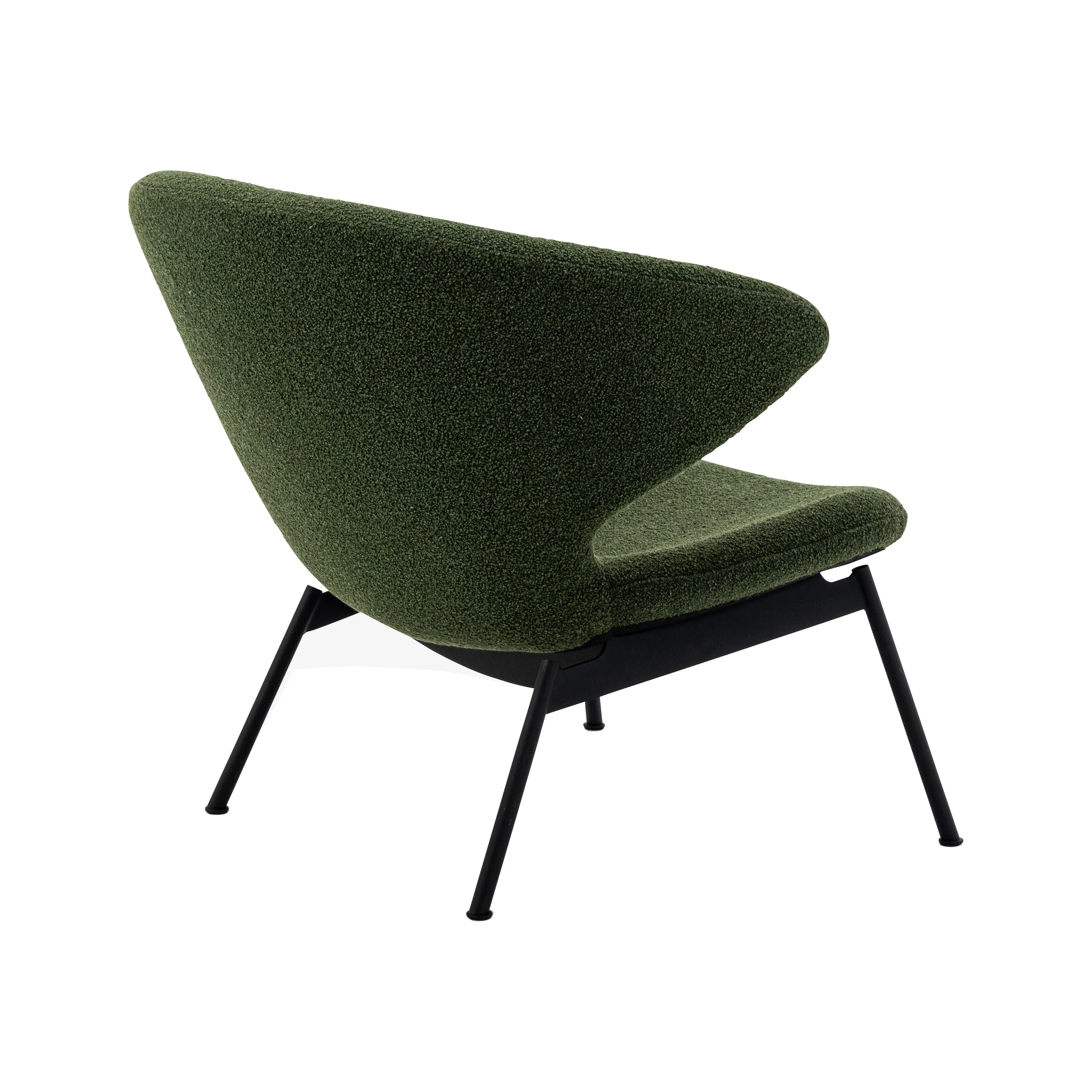 Ella Lounge Chair with Tubular Legs