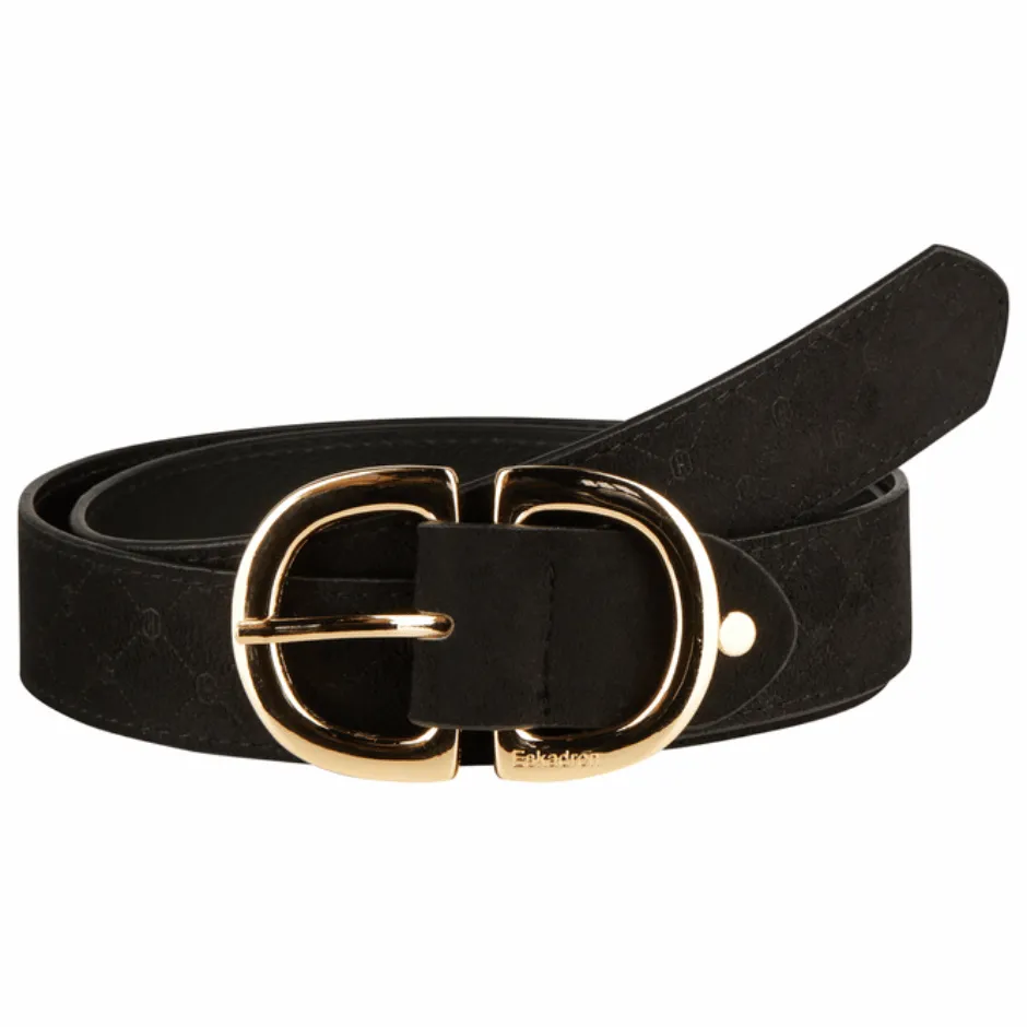 Eskadron Heritage Faux Leather Belt - Black