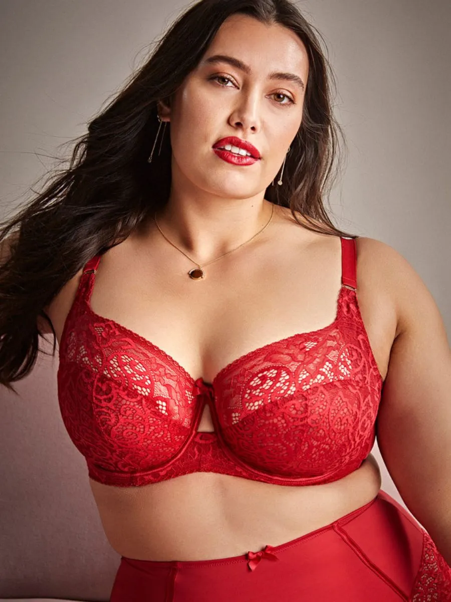 Estel Full Cup Bra - Raspberry