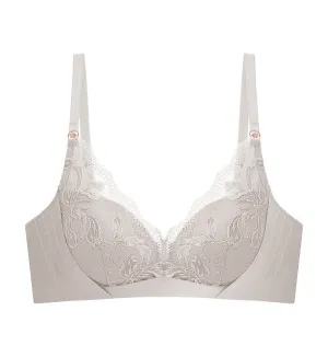 Florale Rose Lilies Non-Wired Padded Bra