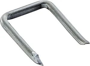 Gardner Bender MS-175 Cable Staple, 9/16 in W Crown, 1-1/4 in L Leg, Metal, Graphite, 100/BX :BX100: QUANTITY: 1