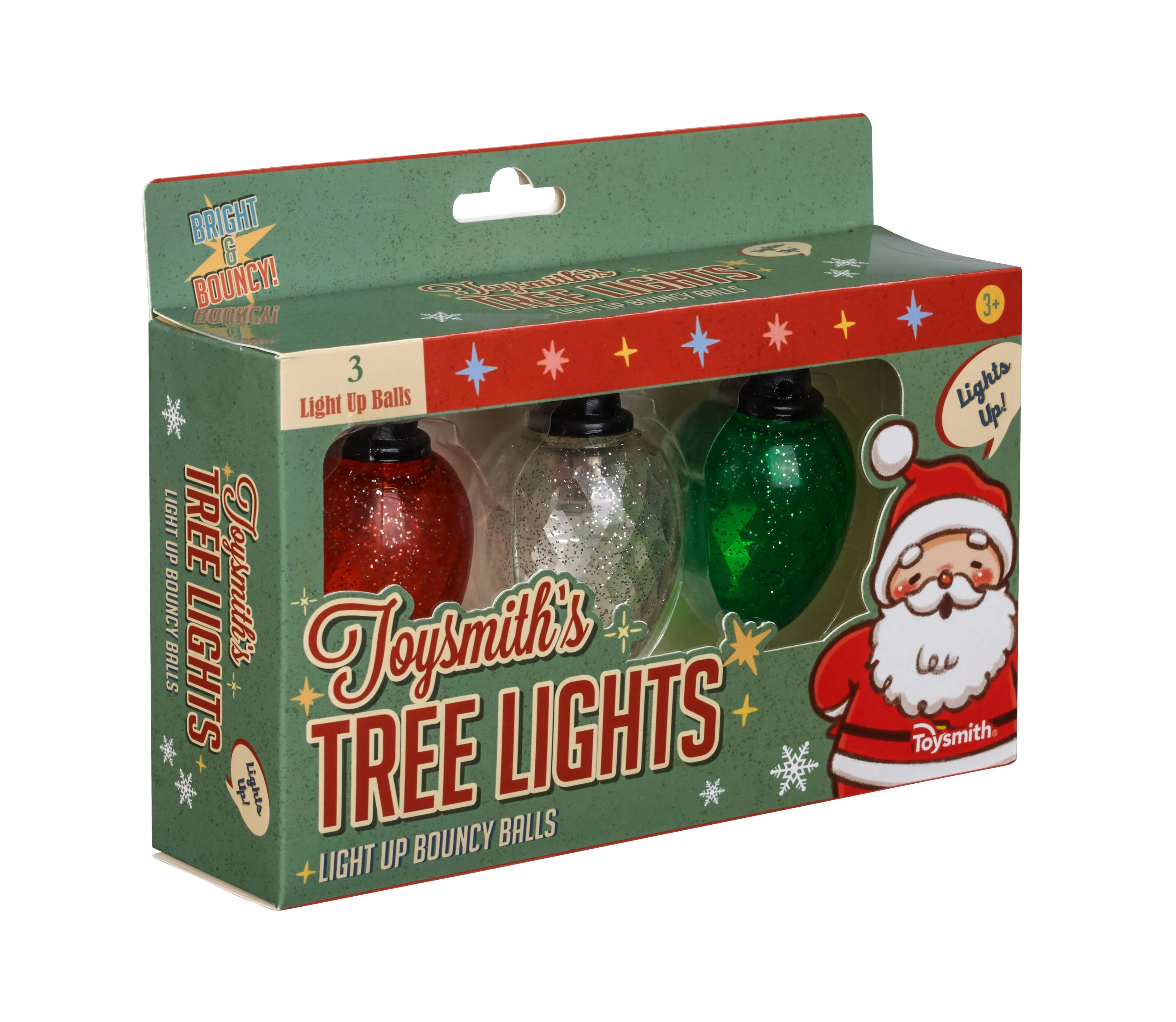 Holiday Light Up Bouncy Balls