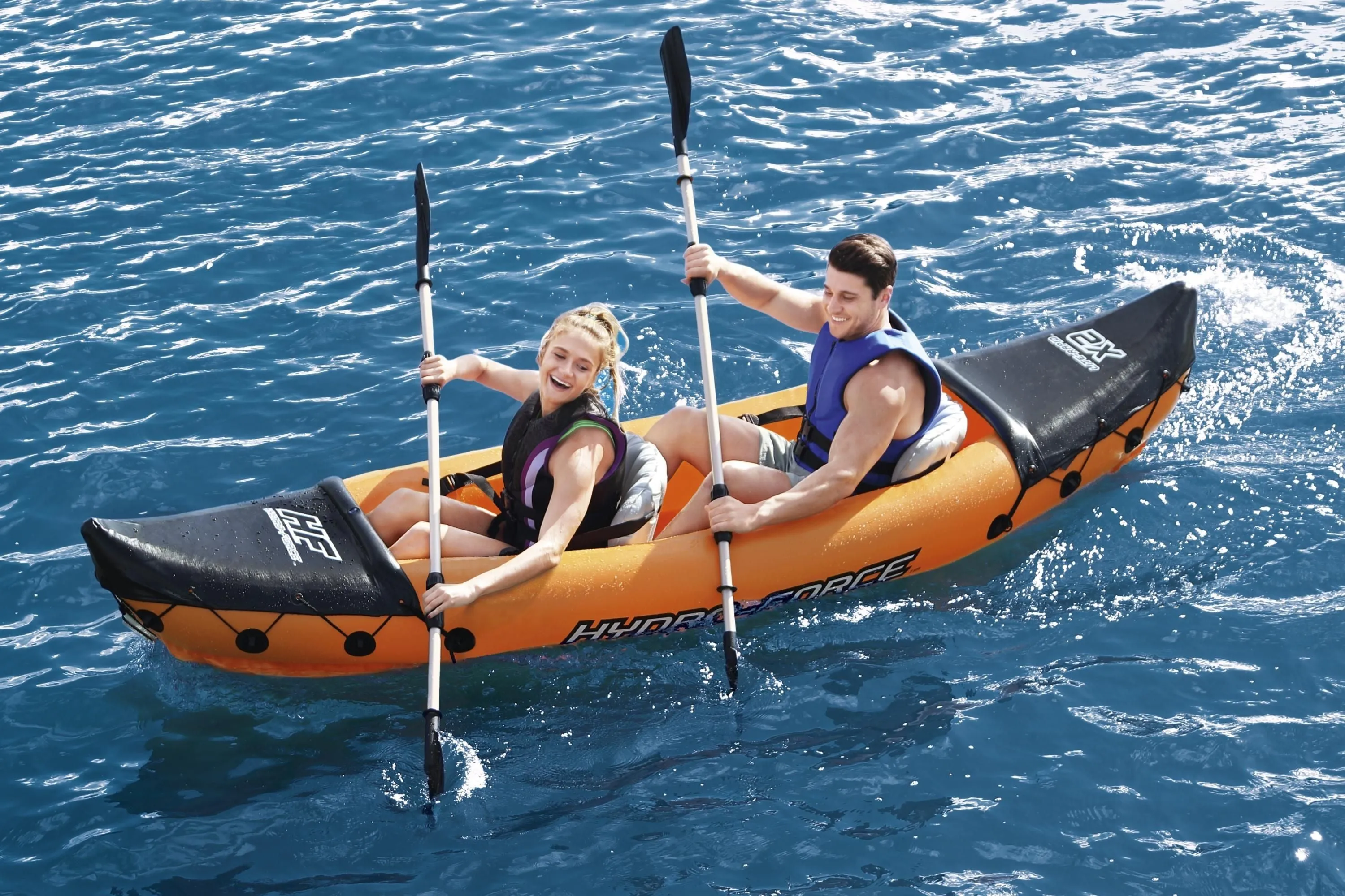 Hydro Force Lite Rapid 2 Person Inflatable Kayak