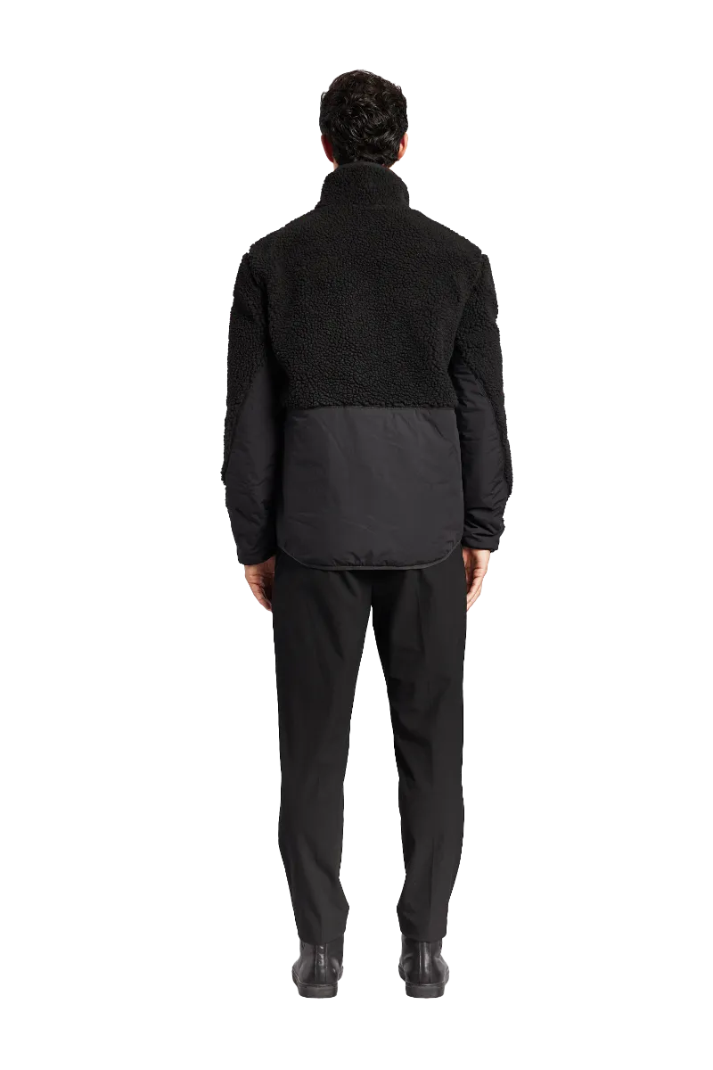 Kepler Midlayer Berber Zip Front Sweater Jacket