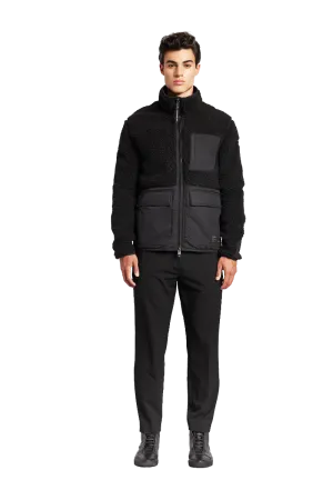 Kepler Midlayer Berber Zip Front Sweater Jacket