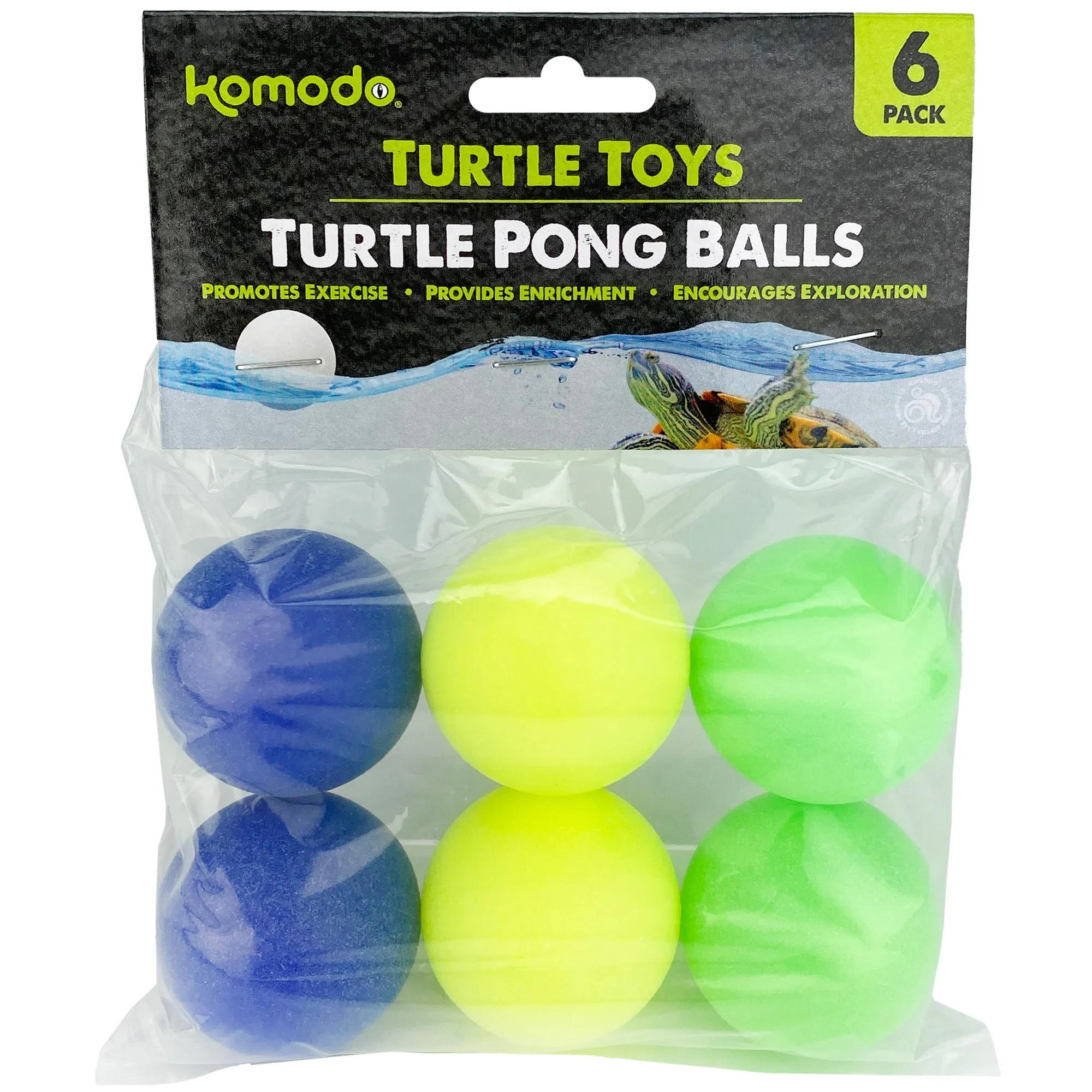 KOMODO PING PONG BALLS - 6 PK