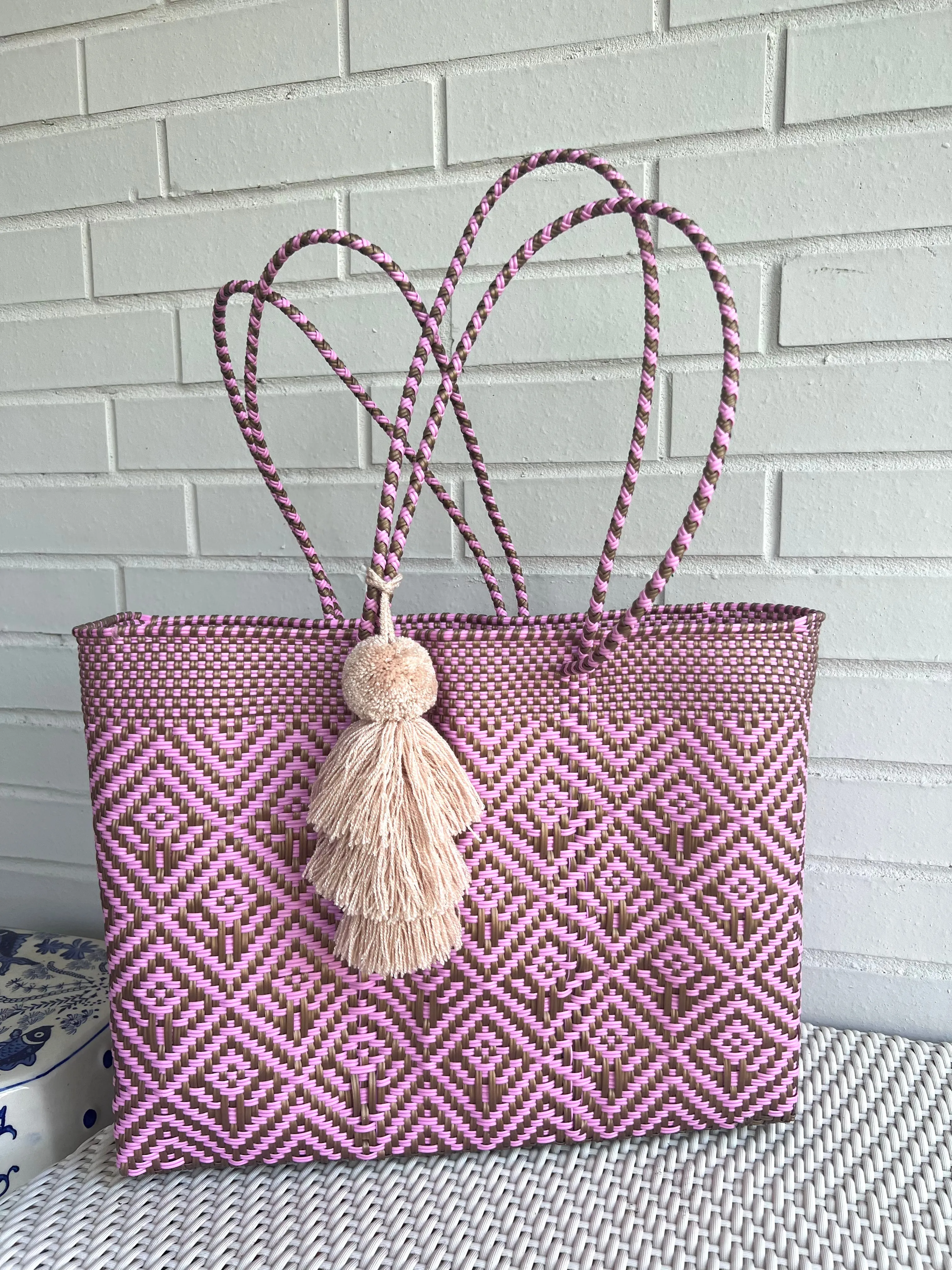 Large Oaxaca Handwoven Beach Bag