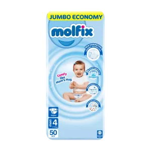 Molfix Baby Diaper Maxi 4 - 50Pcs