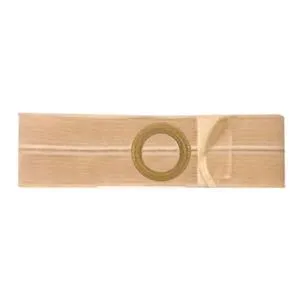 Nu-Form Beige Support Belt 2-1/4" Center Opening 3" Wide 32" - 35" Waist Medium