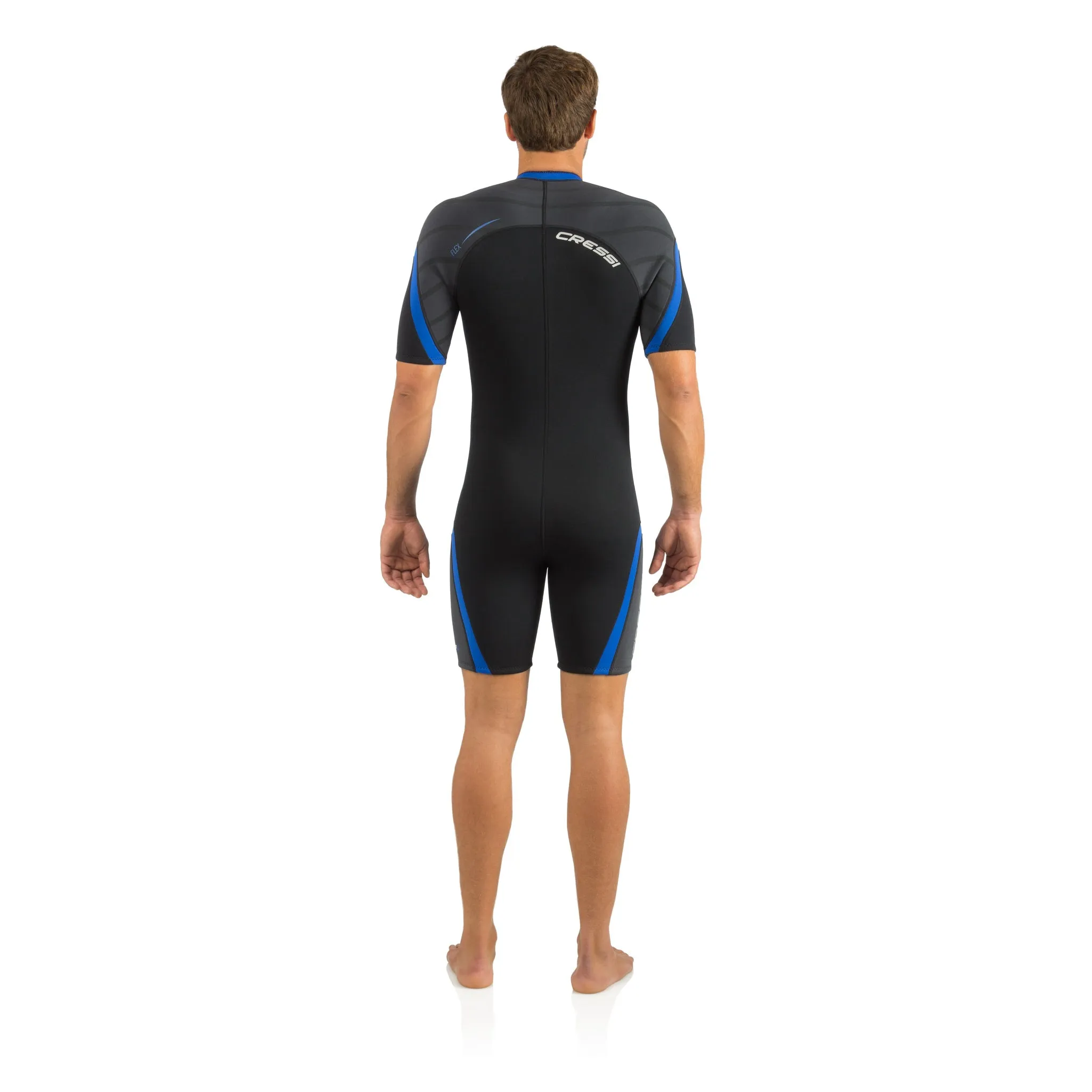 Open Box Cressi 3mm Man Playa Flex Front-Zip Short Wetsuit - XX-Large