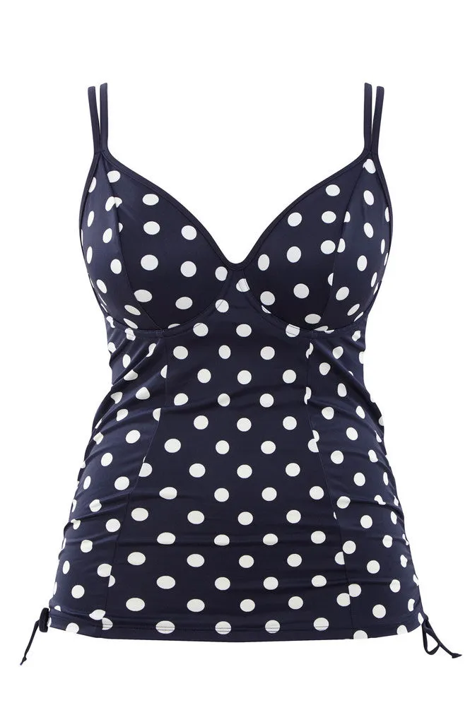 Panache - Anya Riva - Spot Balcony Tankini Top