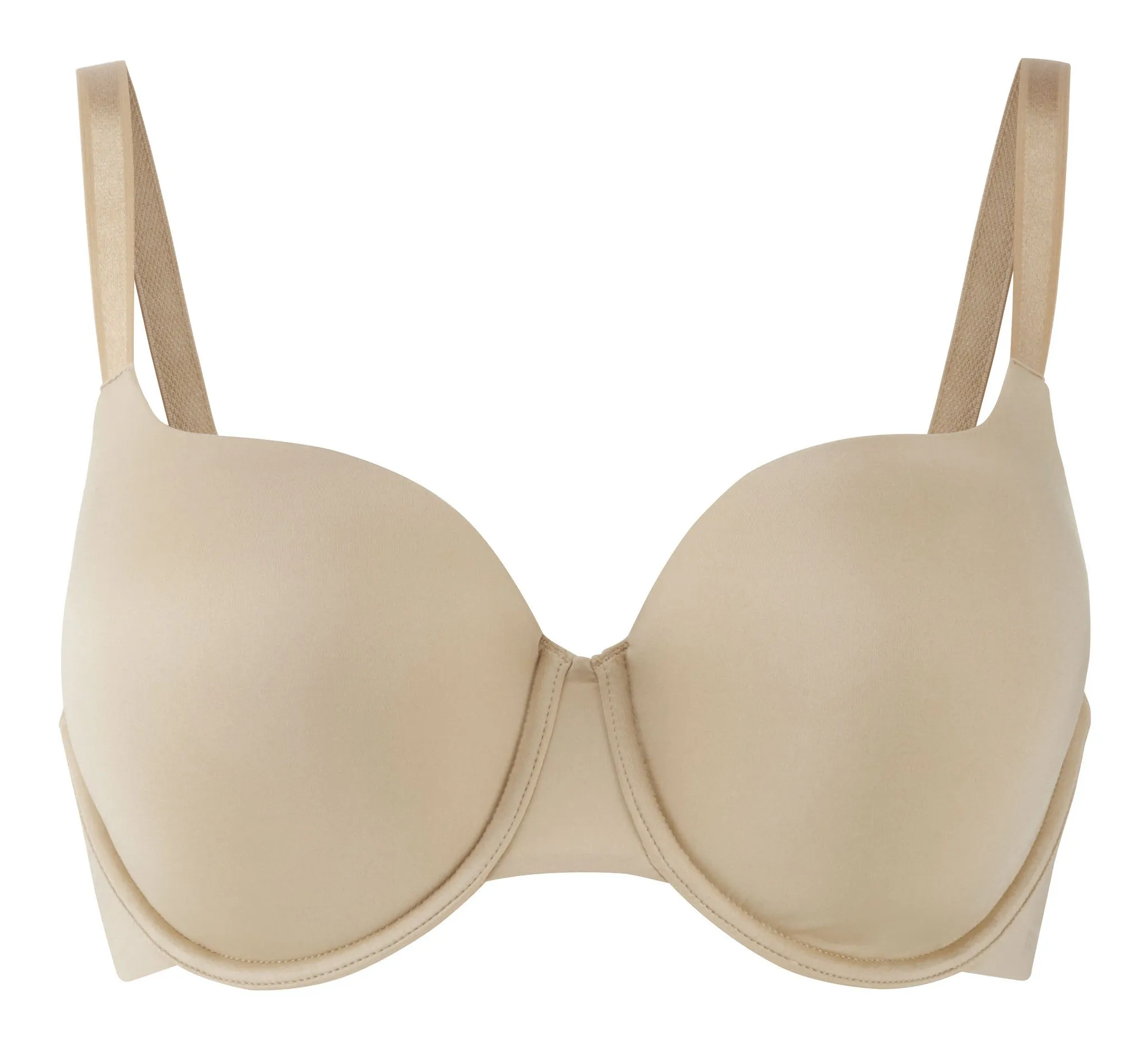 Porcelain Elan T-Shirt Bra Chai Nude - Panache