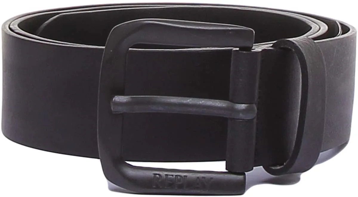 Replay Belt In Black