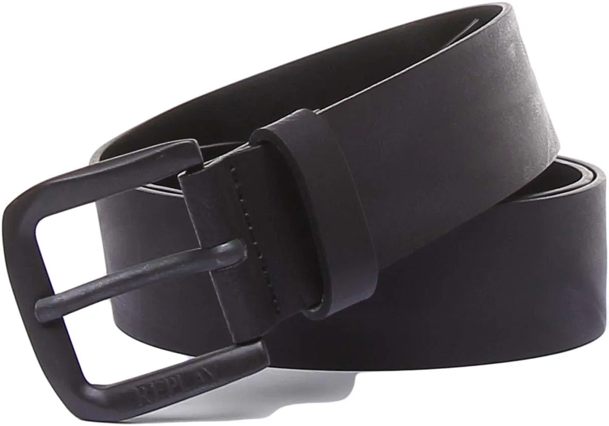 Replay Belt In Black