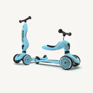 Scoot and Ride 2 in 1 Balance Bike / Scooter - Highwaykick 1 in Blueberry