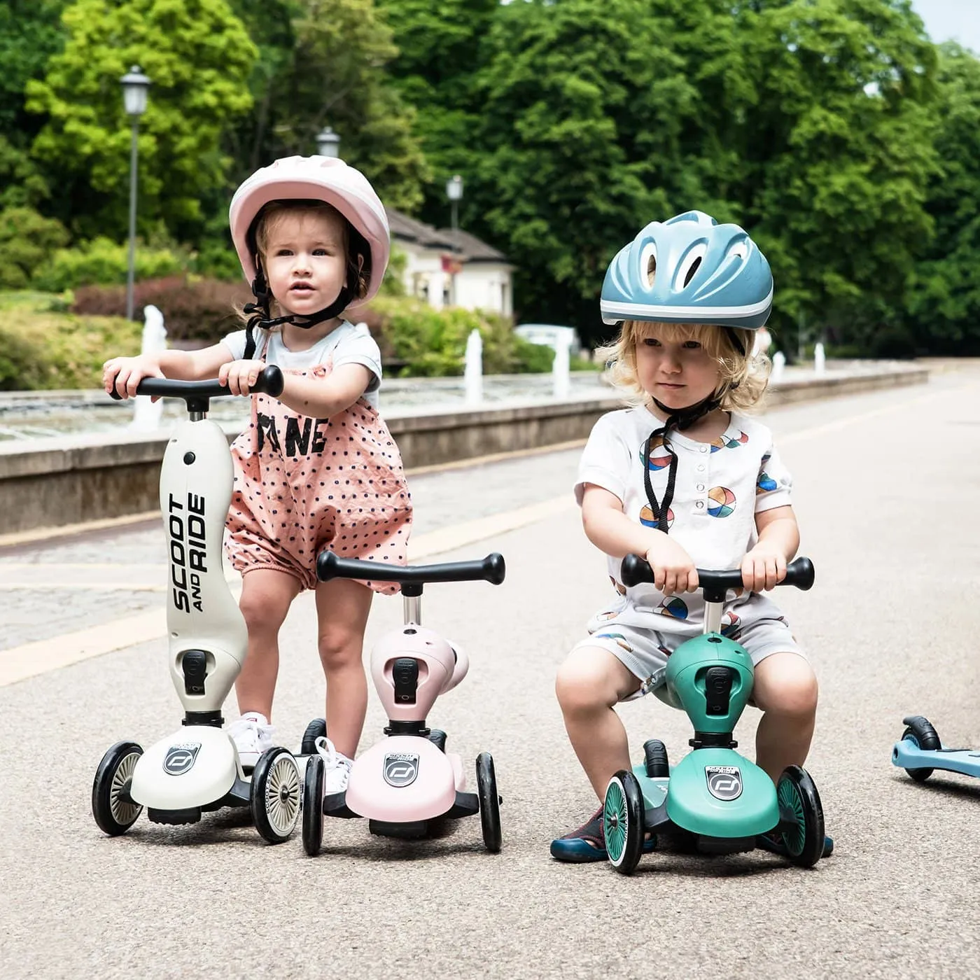 Scoot and Ride 2 in 1 Balance Bike / Scooter - Highwaykick 1 in Forest