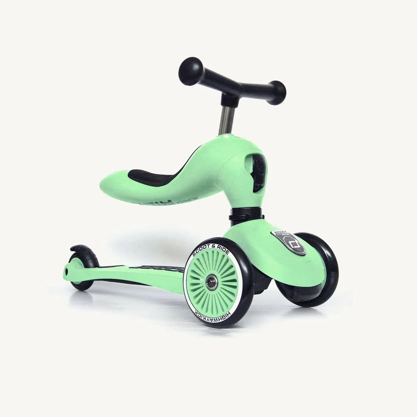 Scoot and Ride 2 in 1 Balance Bike / Scooter - Highwaykick 1 in Kiwi