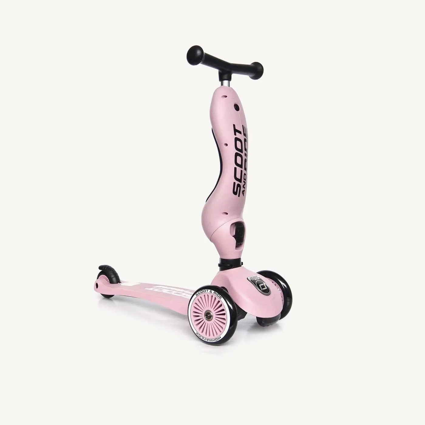 Scoot and Ride 2 in 1 Balance Bike / Scooter - Highwaykick 1 in Rose