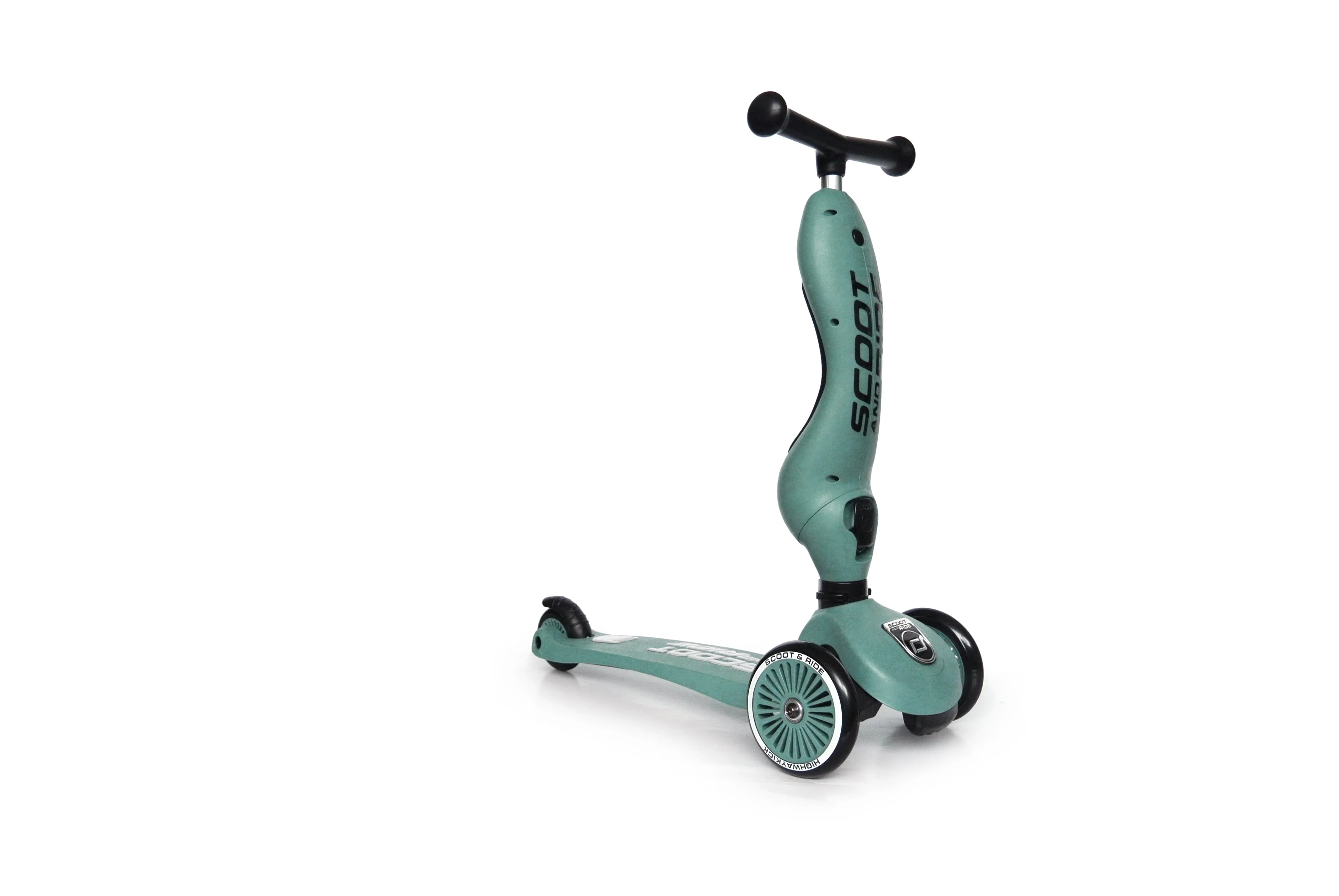 Scooter - Highwaykick 1 - 2 in 1 Kickboard/ Kickboard with Seat - Forest