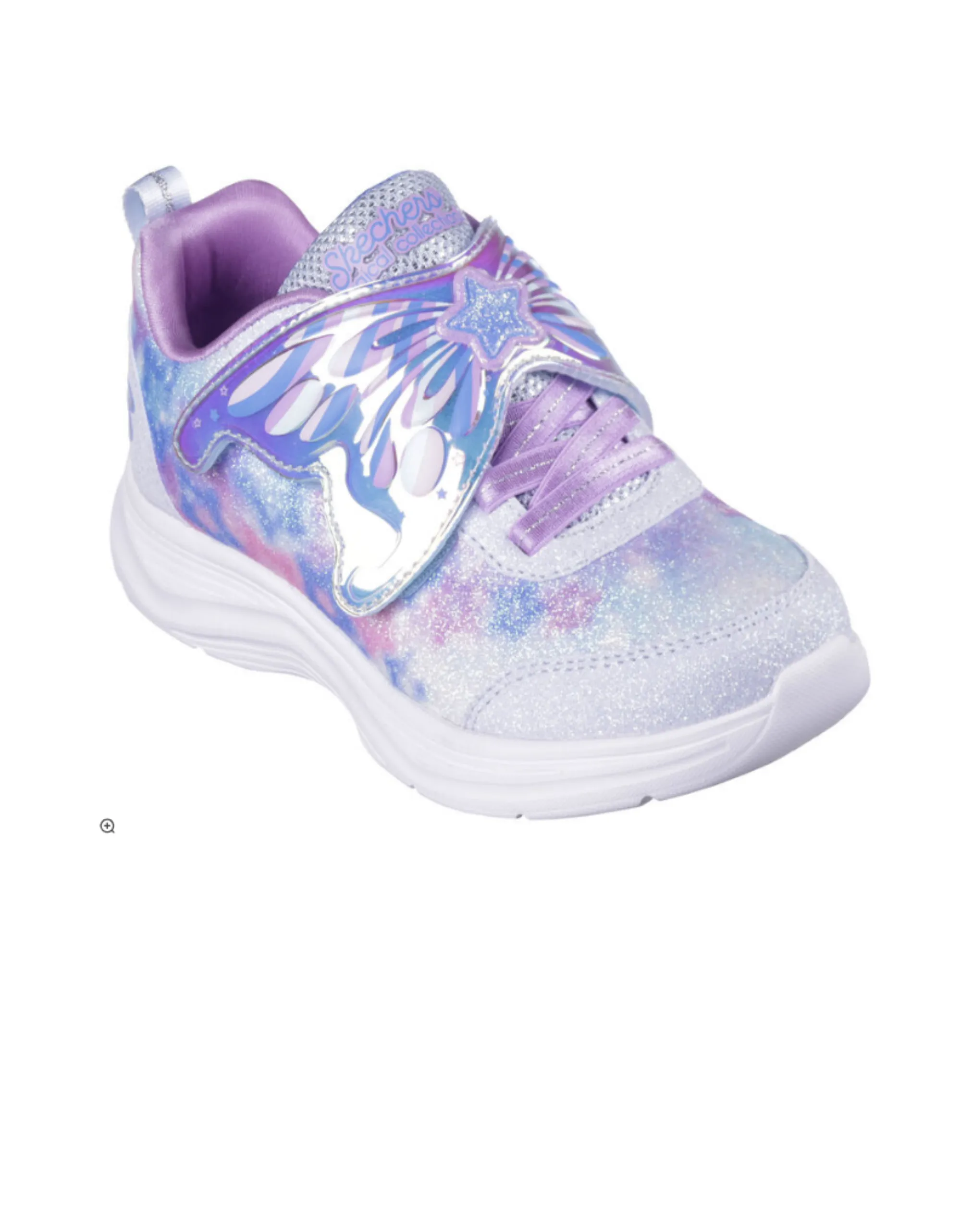 Skechers 303260L LBLV Glimmer Kicks - Magical Wings - Light Blue/Lavender