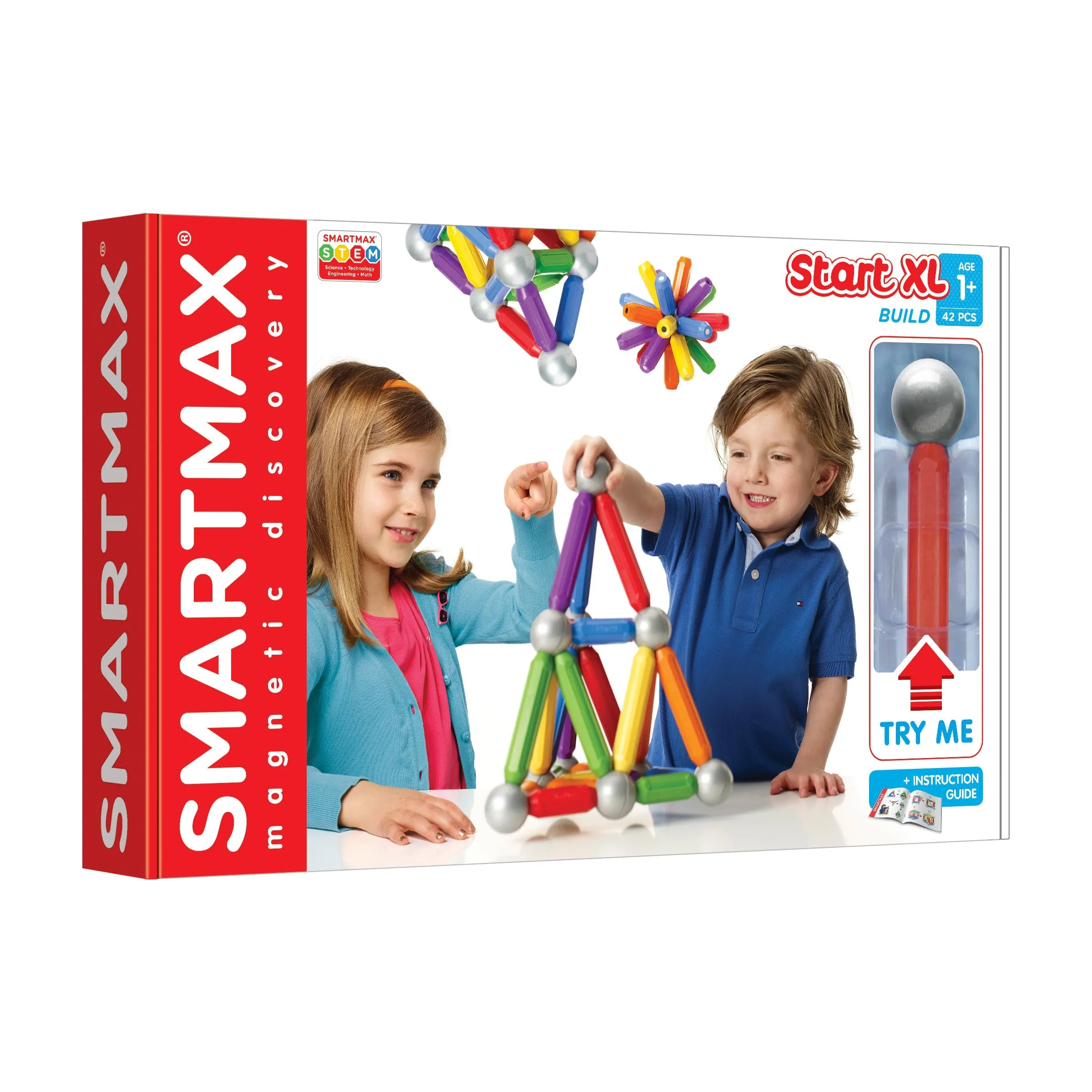 SMART Games SmartMax Start XL (Basic 42 Pieces) Age 1 