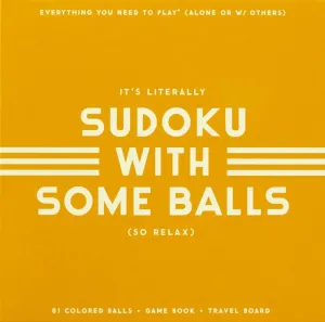 Sudoku with some Balls