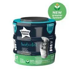 Tommee Tippee Twist & Click Advanced Nappy Bin Refill